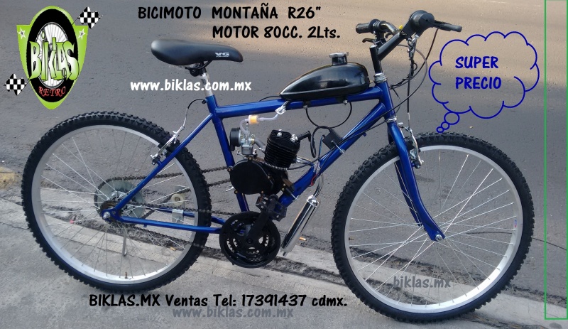 BICIMOTOS BIKLAS motor bici antigua venta casimoto motorbici